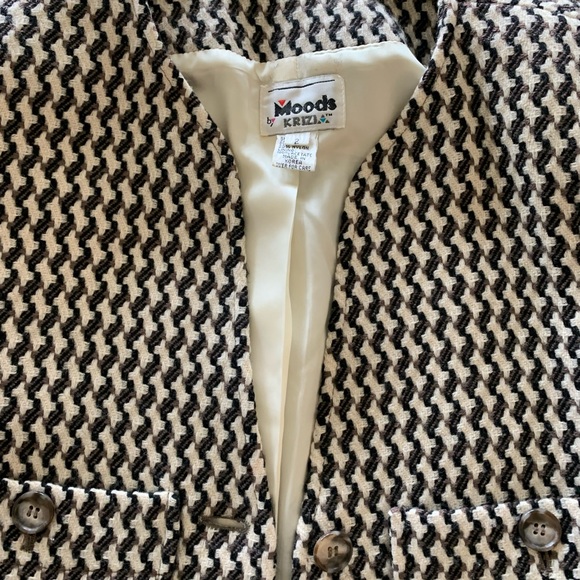 Vintage 80’s cropped button down blazer Sz 2. - Picture 6 of 8